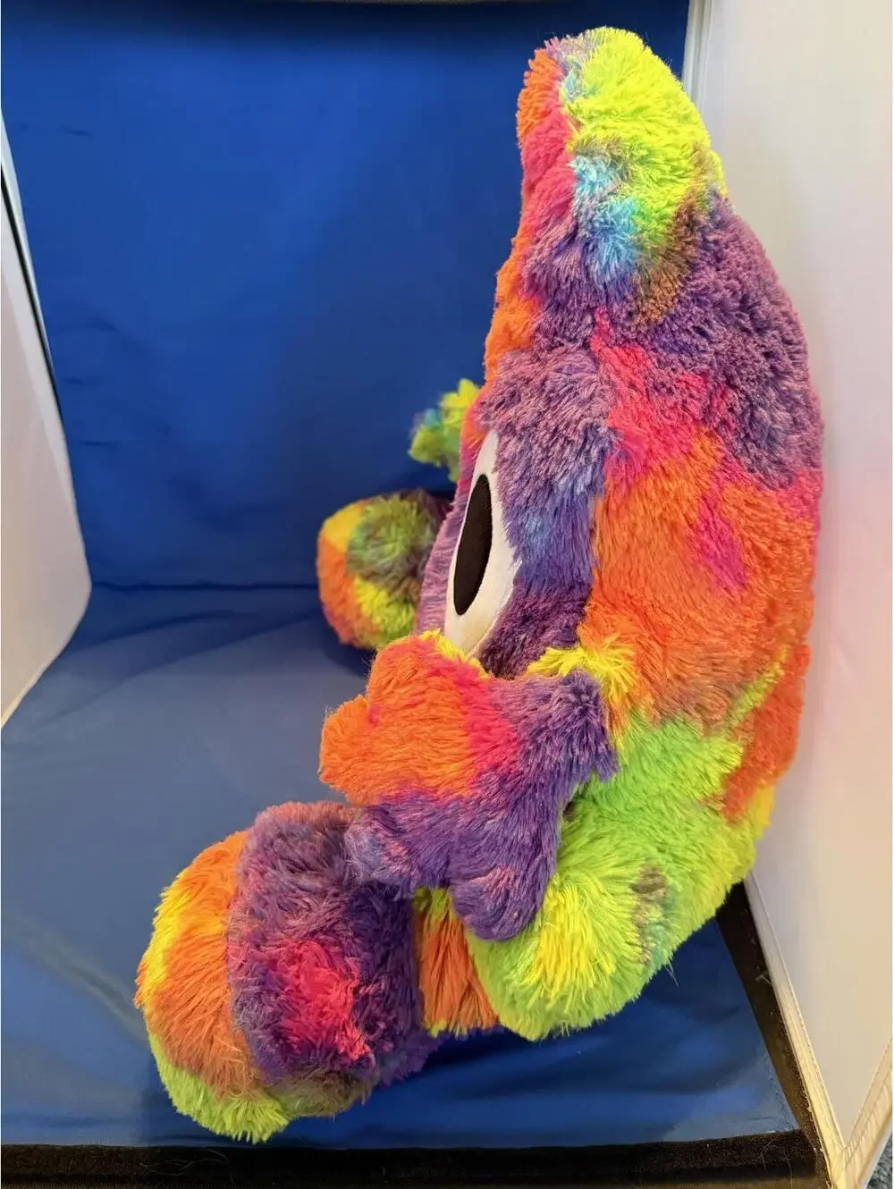 Scream for Justice Rainbow Poop Emoji Plush Toy